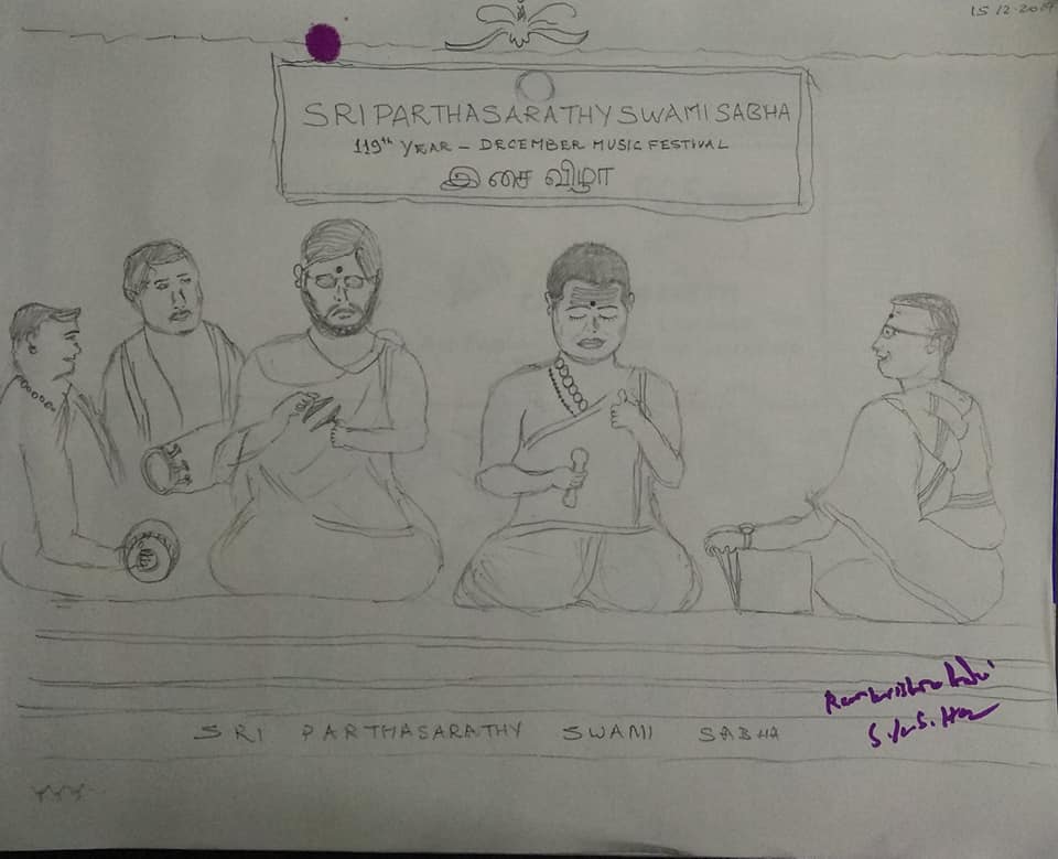 Sengottai Bhagavathar Portrait